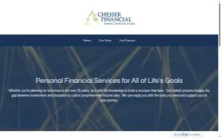 Chesser Financial website