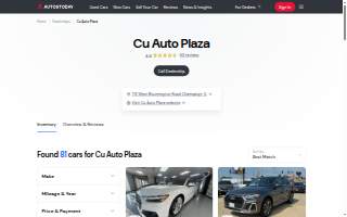CU Auto Plaza