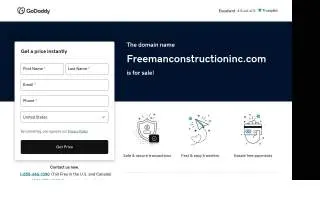 Freeman Construction of Champaign website
