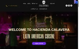 Hacienda Calavera website