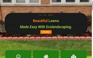 Eco Landscaping Services, Snow Removal Services, Demolition of Cicero website