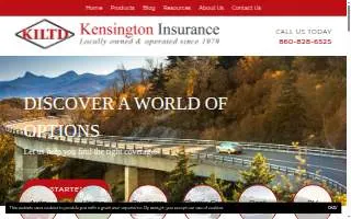 Kensington Insurance website