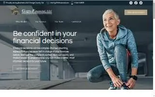 Griffin Financial Strategies website