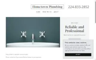 Hometown Plumbing, LLC website