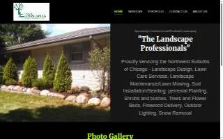Lunar Landscaping website