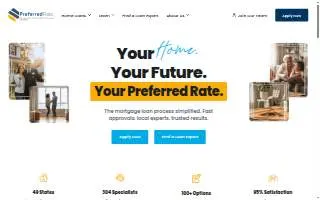 Preferred Rate - Berwyn website