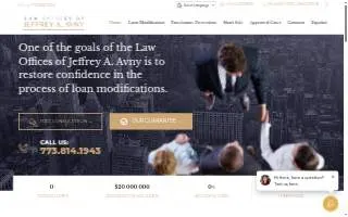 Law Offices of Jeffrey A. Avny website
