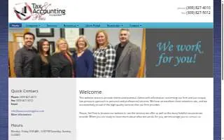 Tax & Accounting Plus Inc of Normal website