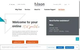 Tilson Chiropractic FamilyCare website