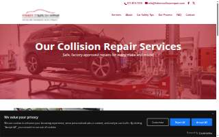 Fishers Collision Repair website