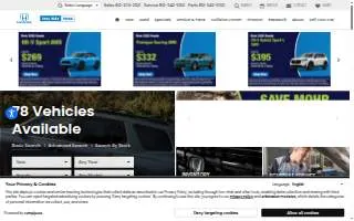Andy Mohr Honda website
