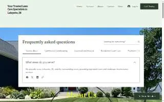 Redlawns Lawn & Landscape LLC of Lafayette website