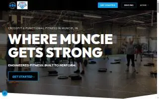 Arsenal Fitness and Muncie CrossFit website