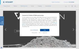 Eckart Supply of Noblesville website