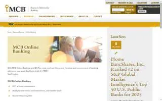 MCB Landscaping & More website