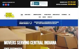 John Mitchell Moving/Two Guys & A Truck of Noblesville website