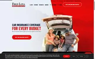 Fredloya Insurance website