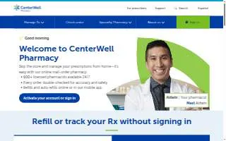 CenterWell Senior Primary Care of Lawrence website