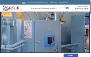 David-Electric of Lawrence website