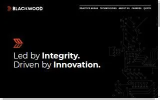 Blackwood lawn & landscape website