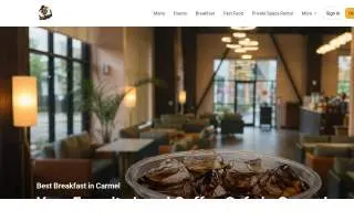 Kick Starrt Cafe of Westfield website
