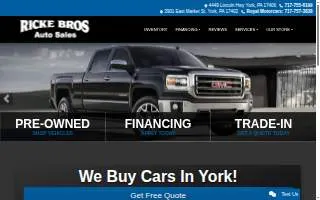 Ricke & Associates website