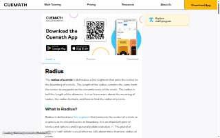 Radius
