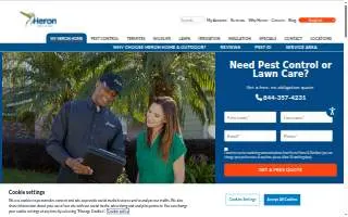The Heron Bistro website