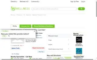 Valparaiso Chiropractic & Wellness website