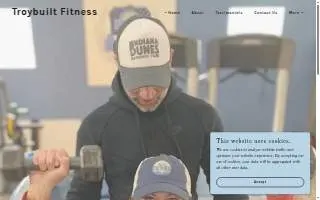 Troybuilt Fitness website