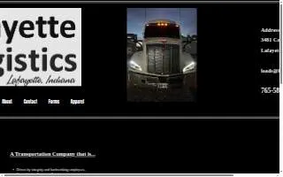 Lafayette Logistics website