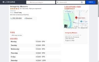 Integrity Motors