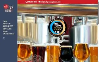 Tallgrass Tap House website