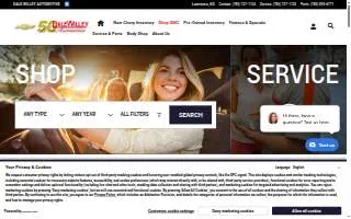 Dale Willey Automotive website