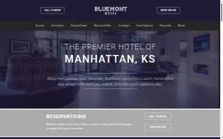 Bluemont Hotel website