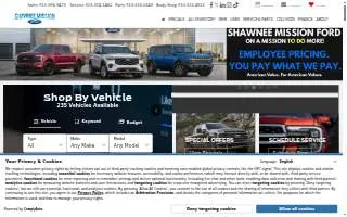 Shawnee Mission Ford website