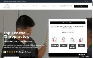 On With Life Chiropractic of Lenexa website