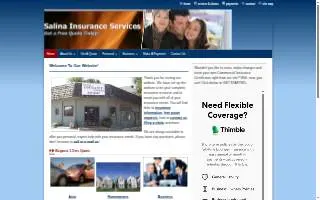 Salina Insurance Services website