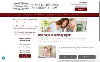Trummel Law website