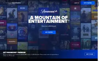 Paramount Bar website