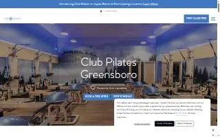 Pilates of Kansas City website