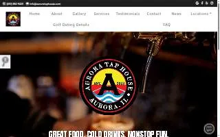 Aurora Tap House website