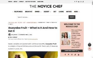 Guayaba Cuisine website