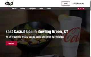 Griffs Deli website