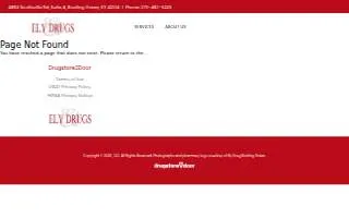Ely Drugs of Bowling Green website