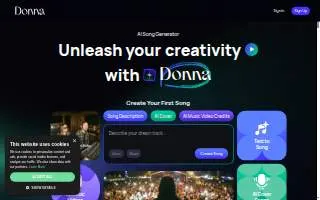 Donna's of Bowling Green website