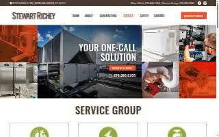 Stewart Richey Service Group website