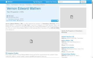 Vernon E Wathen CPA