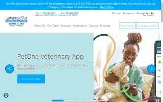 Kentuckiana Animal Clinic website