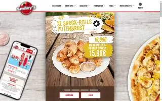 Smileys Bayou Catering website